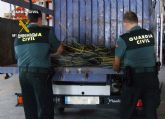 La Guardia Civil ha detenido a cinco personas por la sustracción de cable de cobre