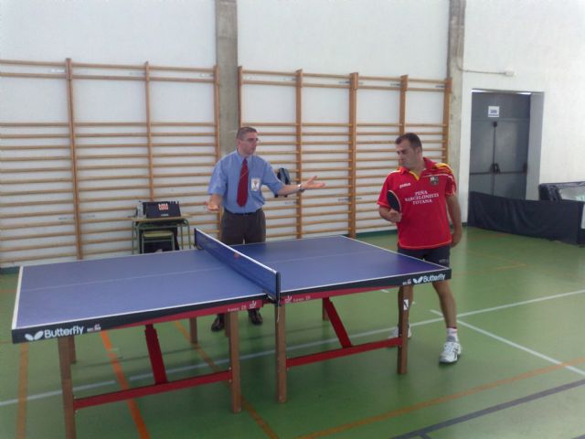 Tenis de mesa. 2ª division nacional. Abultada victoria de la Peña Barcelonista, Foto 2