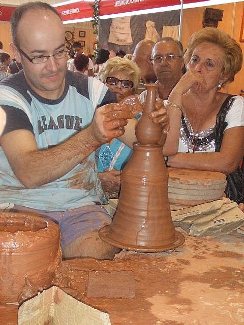 El totanero Lázaro López gana el I concurso de alfarería ARTELOR 2011, Foto 3