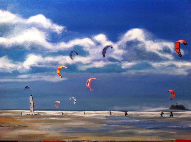 Los Momentos de la pintora Piedad Martínez, expuestos en el Palacio Molina - 2, Foto 2