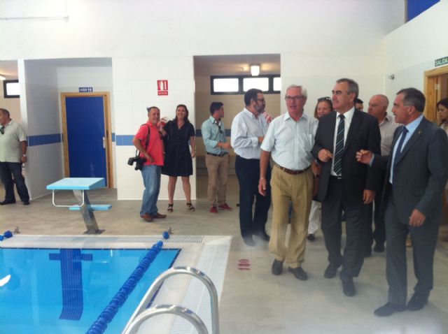 Inaugurada la nueva piscina climatizada de Águilas construida en el Huerto de Don Jorge - 1, Foto 1