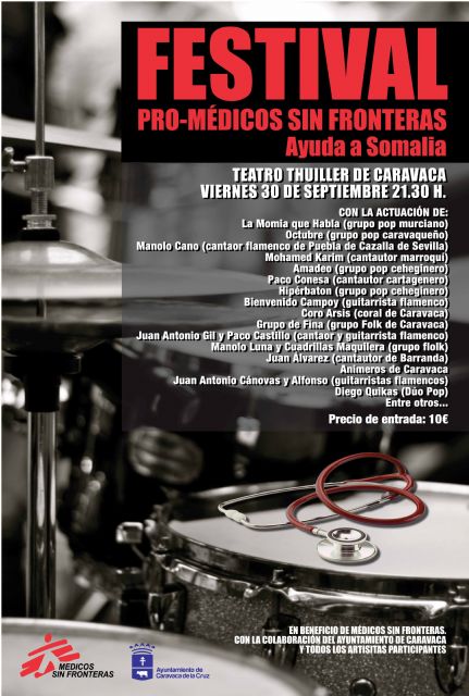 Más de veinte artistas pasarán por el escenario del teatro Thuillier para ayudar a Somalia - 2, Foto 2