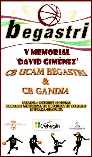 El CB UCAM Begastri se enfrentará al CB Gandía de LEB Plata, en el V Memorial David Giménez - 1, Foto 1