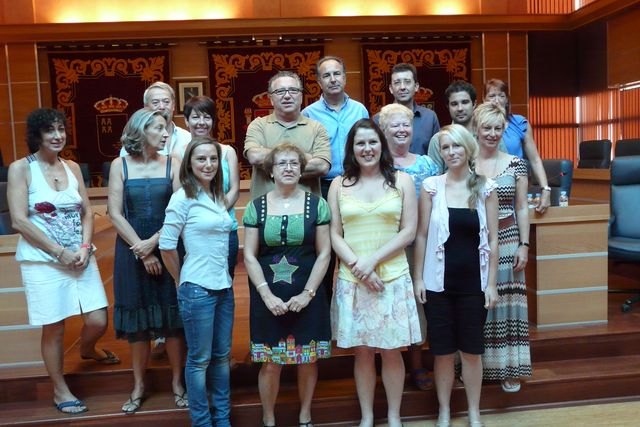 Recepción a ocho profesoras de intercambio con el Colegio El Taller - 1, Foto 1