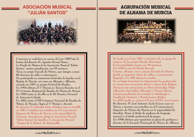 El prximo domingo la Agrupacin Musical de Alhama celebrar su XXVII Festival de Bandas, Foto 3