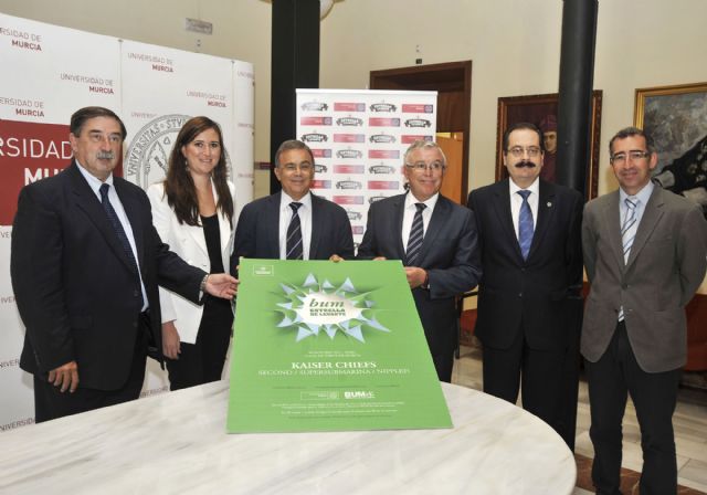 El grupo Kaiser Chiefs actuará en el concierto de bienvenida de la Universidad de Murcia - 2, Foto 2
