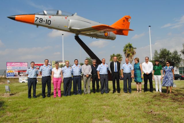 Un avión C-101 como símbolo de los vínculos entre la AGA y San Javier - 1, Foto 1