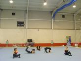 24 gimnastas participan en la exhibición de Gimnasia Rítmica de las olimpiadas lorquinas