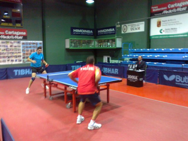 Tenis de mesa 2ª nacional. Derrota en Cartagena, Foto 1