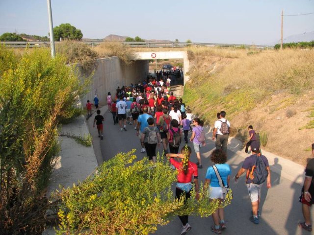 El pasado sabado 1 de Octubre, se celebraba en el recinto ferial de Totana, la 6ª Marcha solidaria, Foto 1