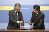 José Blanco firma cuatro convenios para la recuperación del patrimonio histórico en Murcia, con cargo al 1% Cultural
