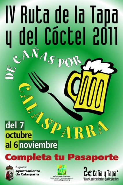 4ª Ruta de la Tapa y el Cóctel de Calasparra: 14 establecimientos, 24 tapas, y un mes - 1, Foto 1