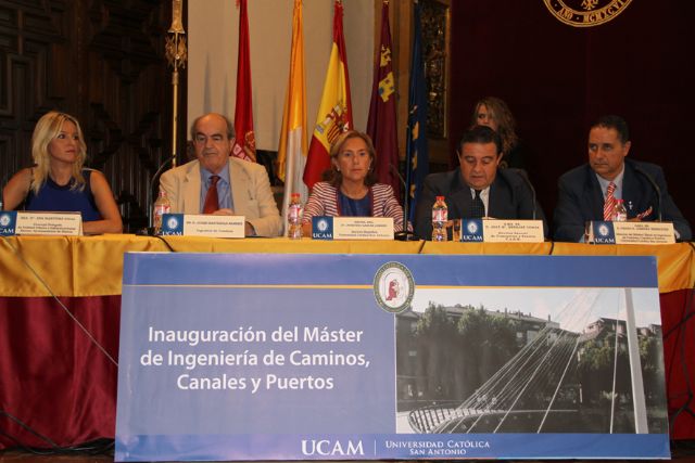 La UCAM inaugura el Master Oficial en Ingeniería de Caminos, Canales y Puertos - 1, Foto 1