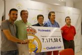 La Peña Madridista dona 7.171,5 euros a la Mesa Solidaria de Lorca para los afectados por los terremotos