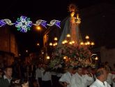 Los 'huertanicos' de Lorqu se echan a la calle para homenajear a la Virgen del Rosario