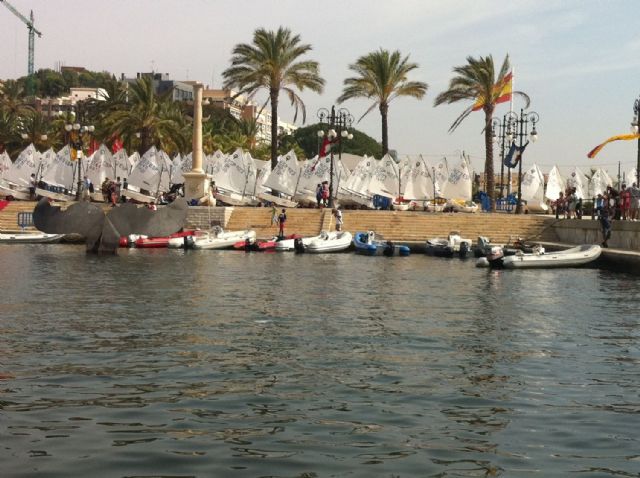 Adrián Domínguez gana el II Trofeo Ciudad de Cartagena de vela óptimist - 3, Foto 3