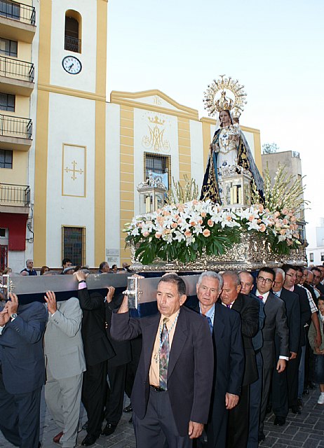 Miles de lumbrerenses acompañaron a la Stma. Virgen del Rosario en la tradicional Procesión 2011 - 3, Foto 3