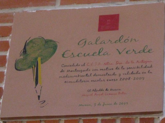 El colegio Nuestra Señora de la Antigua de Monteagudo ya es una Escuela Verde - 4, Foto 4