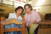 El Centro de Artesana de Murcia acoge una exposicin sobre encaje con una variedad de productos de artesanos de la Regin