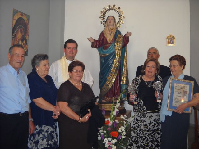 La Estación de Blanca honra a su patrona con una misa huertana y la tradicional ofrenda floral - 2, Foto 2