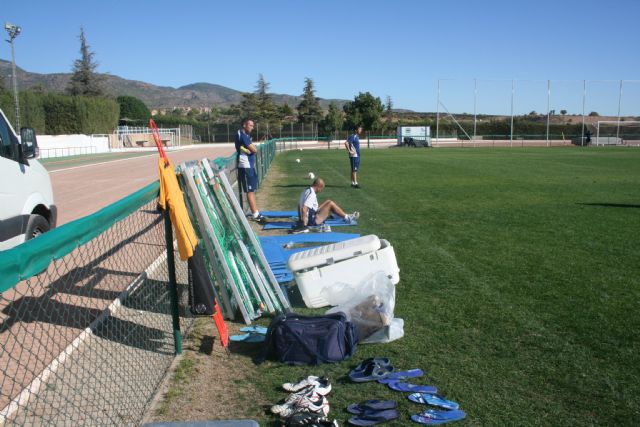 El FC Cartagena entrena durante los ltimos dos das en las instalaciones del Polideportivo Municipal “6 de Diciembre” - 3