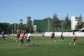 El FC Cartagena entrena durante los últimos dos días en las instalaciones del Polideportivo Municipal “6 de Diciembre”