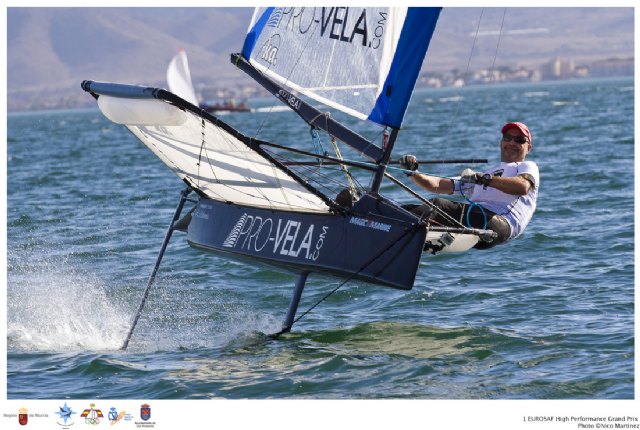 Tres murcianos compiten en el I Mundial de Kite Cross, que se disputa en el Mar Menor - 2, Foto 2