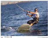 Tres murcianos compiten en el I Mundial de Kite Cross, que se disputa en el Mar Menor
