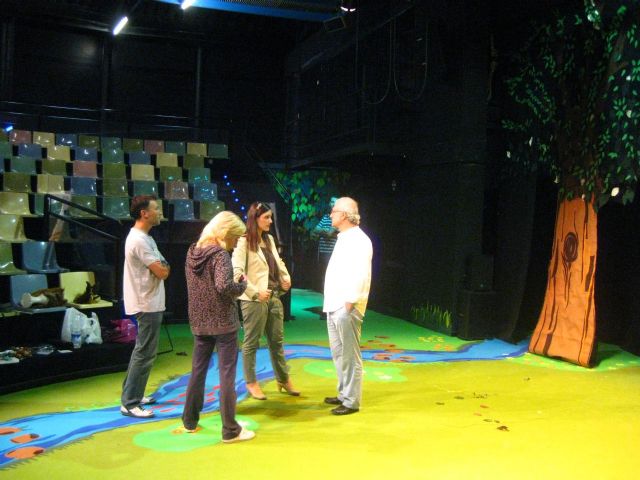 Alicia Barquero visita el Centro Escénico Infantil y Juvenil Pupaclown - 2, Foto 2