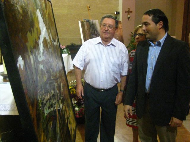 Rafael Gómez entrega los premios de la XI edición del certamen nacional de pintura al aire libre de Santa María de Gracia - 2, Foto 2