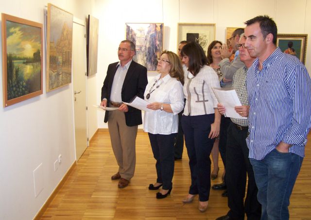 Águilas acoge una nueva exposición de pintura solidaria con Lorca - 1, Foto 1