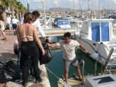 Se recogen 300 kilos de basura durante la XVII Jornada de Limpieza de Fondos Marinos