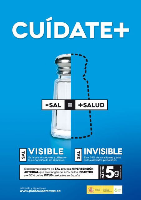 En España el consumo medio de sal es el doble del recomendado por la OMS - 1, Foto 1