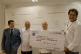 Eurotoques dona a la Mesa Solidaria de Lorca los 28.000 euros recaudados con su cena benéfica