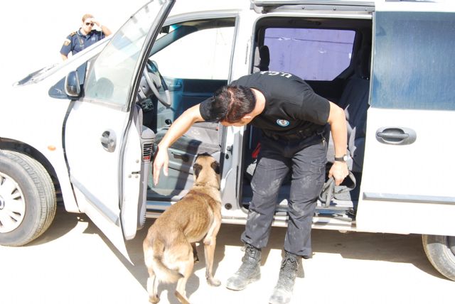 The Canine Unit Meeting of the Local Police focuses its training sessions in the detection of drugs and explosives, Foto 4