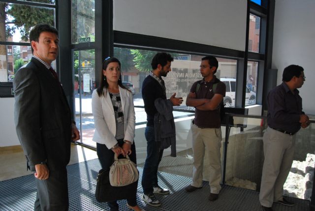 El alcalde y la concejala de Turismo reciben en el Museo Arqueolgico a una delegacin de alcaldes ecuatorianos y a la edil de Desarrollo de Murcia, Foto 2