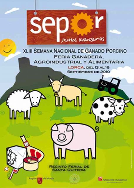 El cartel promocional de Sepor 2010 consigue el primer premios del concurso nacional de publicidad Albéitar - 1, Foto 1