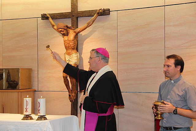 Mons. Lorca Planes bendice las Capillas de los Hospitales de Santa Lucía de Cartagena y Los Arcos del Mar Menor - 1, Foto 1