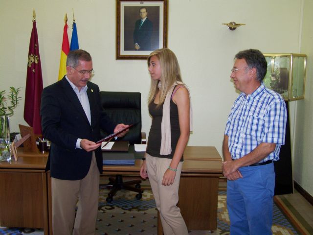 Recepción Oficial a la deportista aguileña 'Maitane López Millán' - 1, Foto 1