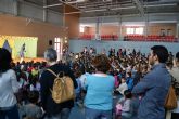 Payasos Sin Fronteras vuelve a Lorca a repartir sonrisas entre los afectados por el terremoto del pasado 11 de mayo