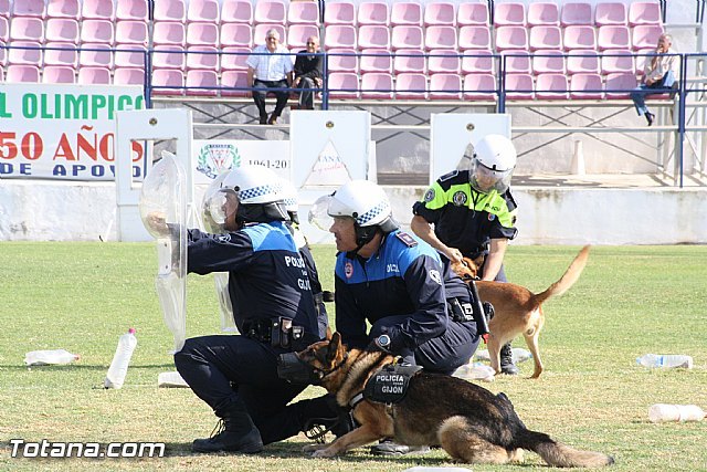Más de 400 escolares han disfrutado de la exhibición que ha clausurado el IV curso de guías caninas detectores de drogas - 1, Foto 1