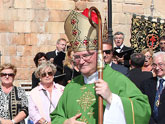 El obispo preside en Lorca la eucaristía que he tenido lugar con motivo del Encuentro de Cofradías de la Región de Murcia