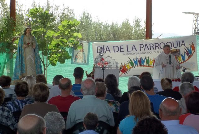 Un multitudinario Día de la Parroquia pone punto y final a las Fiestas del Rosario de Lorquí - 1, Foto 1