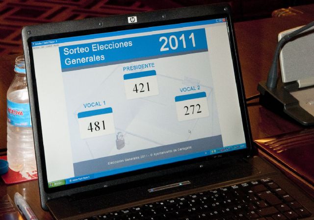 Las nuevas tecnologías protagonizan el sorteo de las mesas electorales para el 20-N - 2, Foto 2