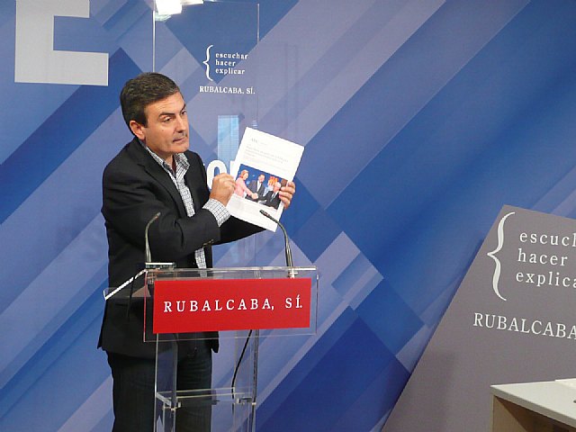 Saura: Rajoy quiere estafar a los murcianos, después de leer el acuerdo del PP y el PAR - 1, Foto 1