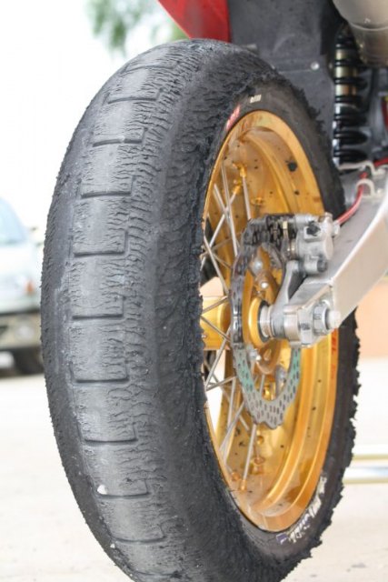 Un gran accidente mantiene al Murciano Anthony en 4 ª posición en el Campeonato Español 2011 de Supermoto - 4, Foto 4