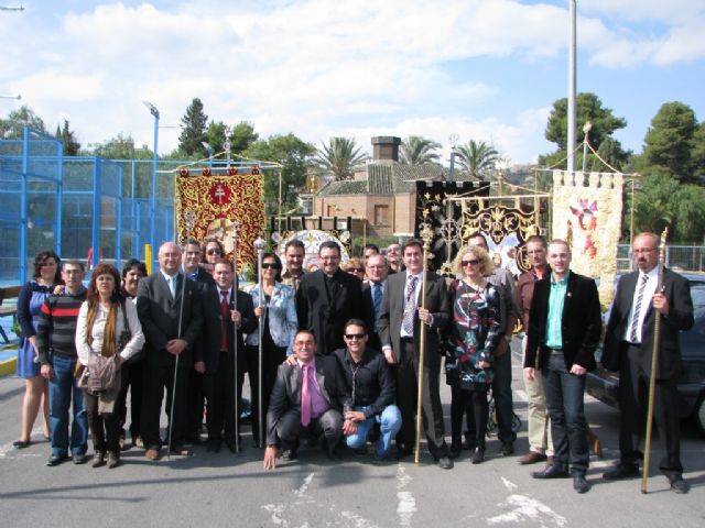La Agrupación de Cofradías de Semana Santa de Caravaca participó en la jornada Cofrade Diocesana en Lorca - 1, Foto 1