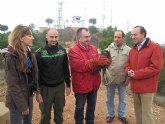 La Comunidad libera tres ejemplares de aves rapaces en el Parque Regional de El Valle y Carrascoy