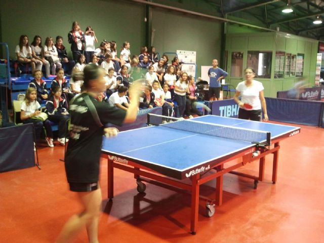 El colegio Mediterráneo conoce el Tenis de Mesa profesional a través del programa ADE - 1, Foto 1