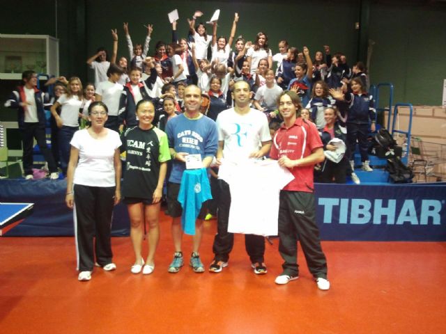 El colegio Mediterráneo conoce el Tenis de Mesa profesional a través del programa ADE - 4, Foto 4